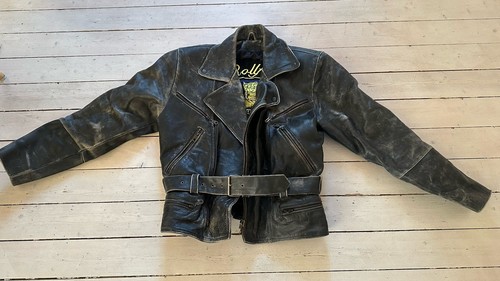 Motorradlederjacke vintage - motorradlederjacke,