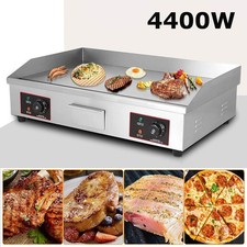 Elektrische Grillplatte Bratplatte Elektrogrill Griddleplatte Bräter Griddle DE