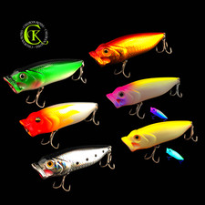 Popper 8,5cm Topwater Jerkbait Jerk Wobbler Raubfisch Kunstköder Hecht Barsch