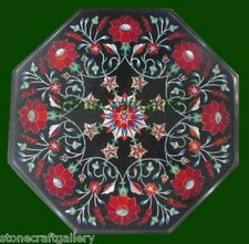 12" Marmor Eck Tischplatte