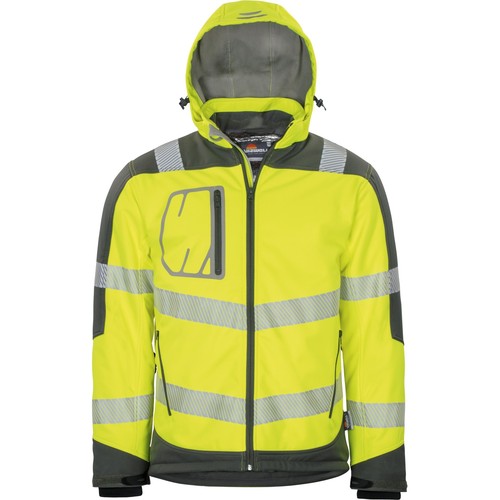 Vizwell winter softshelljacke - vizwell, winter-softshelljacke