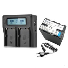 Set: Akku 7200mAh + Dual LCD