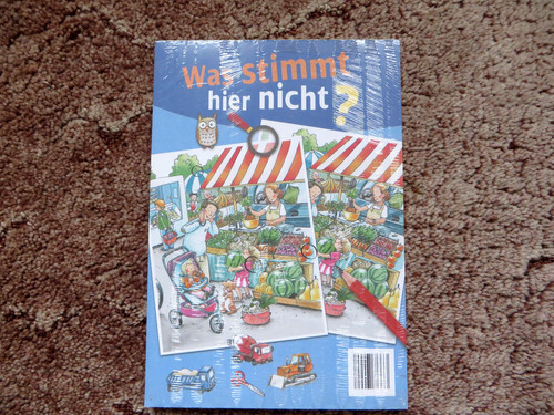 Rätselblock was stimmt hier - stimmt,
