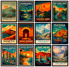 Urban City Skyline Poster |