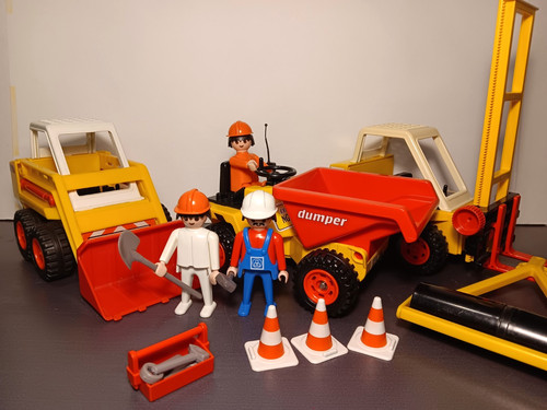 Playmobil baustelle sammlung - playmobil,