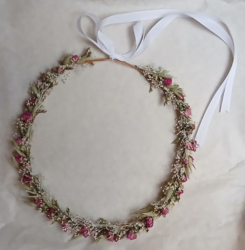 Haarkranz echter blumenkranz - echter,