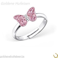 Rosa Kristall Schmetterling