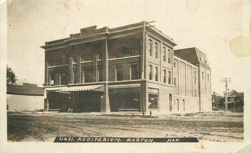 Postcard rppc kansas norton - rppc,