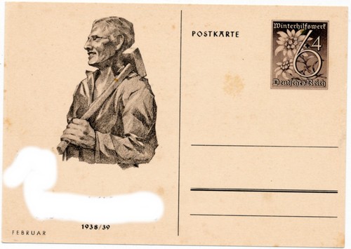 Deutsches reich 1938 ganzsache - deutsches,