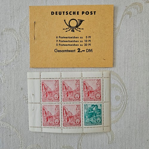 Ddr aus markenheftchen pf - ddr, 20