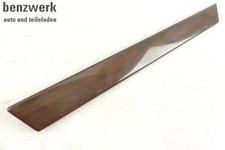 Mercedes W124 Holzeinlage Zebrano Tür Türverkleidung vorne links ORIGINAL ✔️