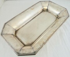 Schale Brotkorb versilbert