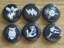 Bier Kronkorkenmagnet mit