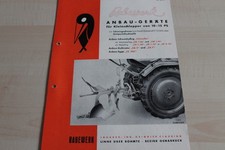 144244) Rabewerk Anbaugeräte - Kleinschlepper 10-15 PS - Prospekt 09/1954