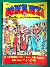 Bonanza~ Der Fernseh-Welterfolg~ Sammelband *Nr. 1*  Bastei Verlag