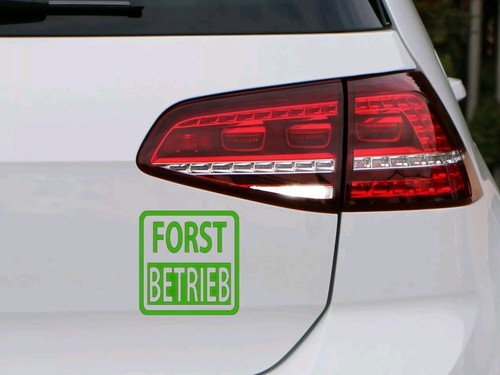 Forstbetrieb aufkleber auto - aufkleber,