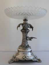 BIEDERMEIER ETAGERE - TAFELAUFSATZ  SILBER UM 1830