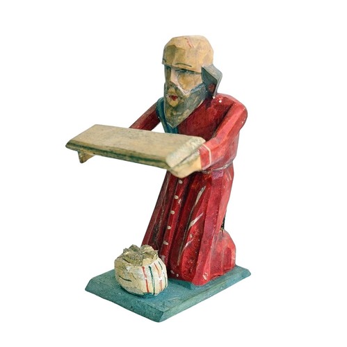 Grulicher krippenfigur könig - grulicher, krippenfigur,