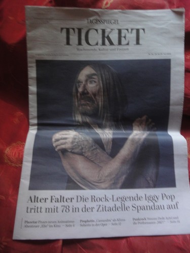 Iggy pop zeitungsartikel 2025 - zeitungsartikel,