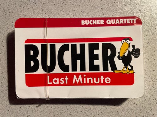 Bucher quartett last minute - quartett,