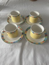 Villeroy & Boch Twist Alea Limone Mokkatasse und Untertasse wie neu