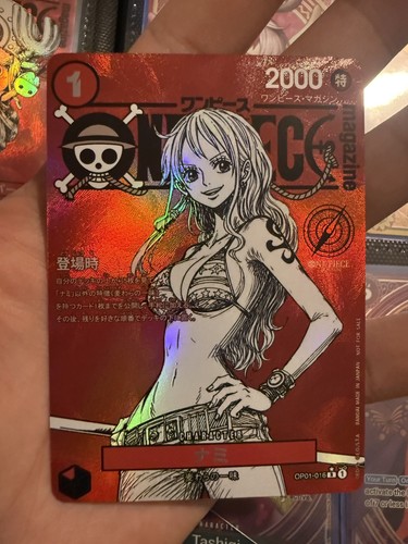 Custom one piece tcg nami - custom,