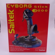 Cyborg Stick 2000 Saitek Joystick in OVP Analog Stick guter Zustand