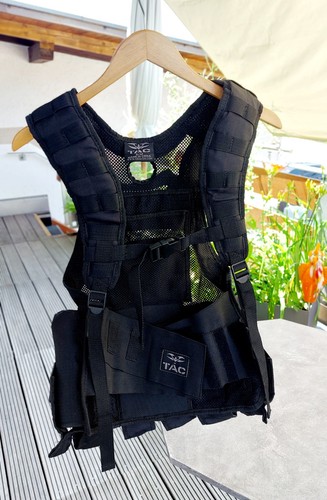 Tac weste schwarz s - weste,, gr.