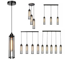 Vintage Pendelleuchte Metall