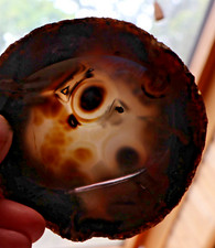 Achatdruse Seifenschale Schale Achat Druse geschliffen Schmuckschale – 25142 -