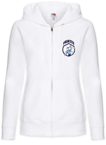 Painter damen zipper hoodie - damen,