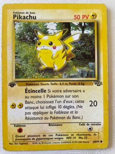 Pokemon karte pikachu - pokemon,