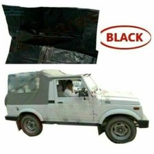 Schwarzes Verdeck Dach lange