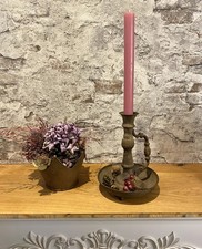 Kerzenhalter Kerzenständer Kammerleuchter Vintage Rost Deko Landhaus
