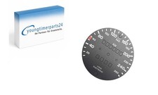 Tachoblatt  Tachoscheibe mph