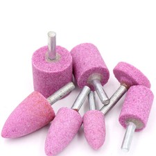 Scheifstifte 16mm - 40mm Keramik Schleifstein 6mm Schaft für Dremel Schleifer