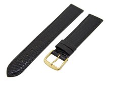 Uhrenarmband Leder Dunkelbraun
