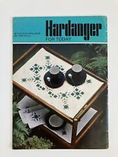 Hardanger vintage Heft mit Stickanleitungen Lochstickerei 1960er Jahre