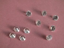 10 Stück Cubic Zirkonia -Ø