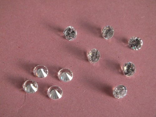 Stück cubic zirkonia ø - cubic, -Ø