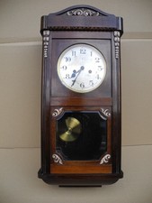 Antik Gustav Becker Regulator Wanduhr Pendeluhr  um 1900 Nr.570