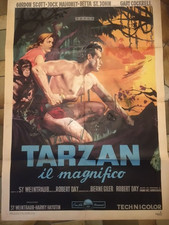TARZAN DER GEWALTIGE  - Original Filmplakat - Gordon Scott