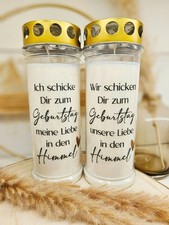 Grabkerze 'Geburtstag'