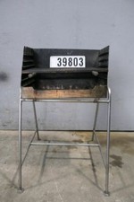 Edelstahlgrill Holzkohlegrill Profi Grill mit Untergestell 39803