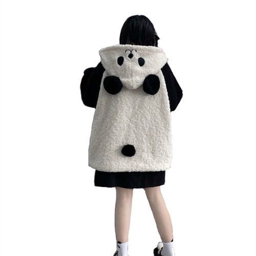 Damen flausch kapuzen hoodie - damen,