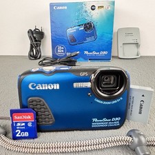 Canon PowerShot D30 12.1MP 1080p Waterproof Digital Camera Boxed All Languages