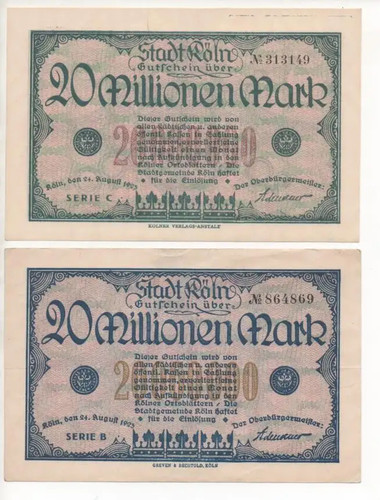 Notgeld koln 25 - -,