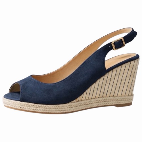 Damen keilsandalette mit - keilsandalette,