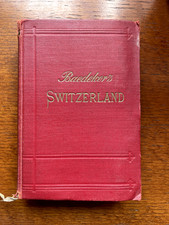 Baedeker's Switzerland 1922