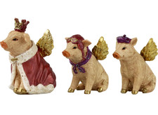 3er Set Schweine